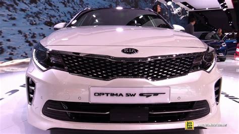 2017 Kia Optima Sw Gt At 2016 Geneva Motor Show