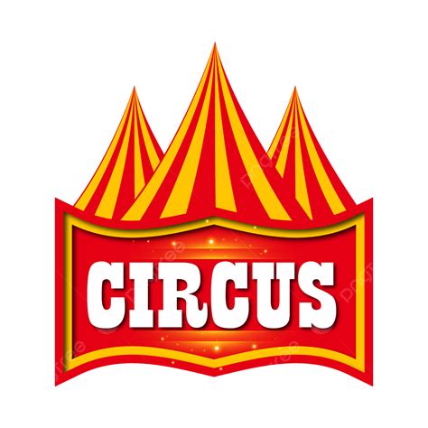 Panneau De Cirque Avec Illustration De Tente PNG Tente Carnaval