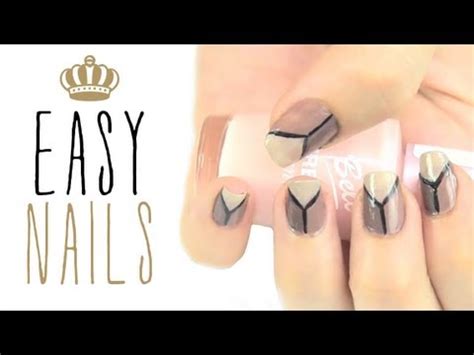 ¿te gustaría conocer los mejores diseños para uñas y que además sean fáciles de hacer? Diseños de uñas "Fáciles y rápidos" - Paso a paso - YouTube