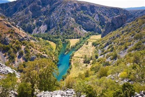 Wild Landscape Of Zrmanja And Krupa Rivers Canyon Stock Photo Image