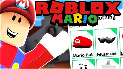 Roblox Mario Playing As Super Mario In Roblox Youtube