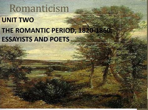 Ppt Romanticism Powerpoint Presentation Free Download Id1898954