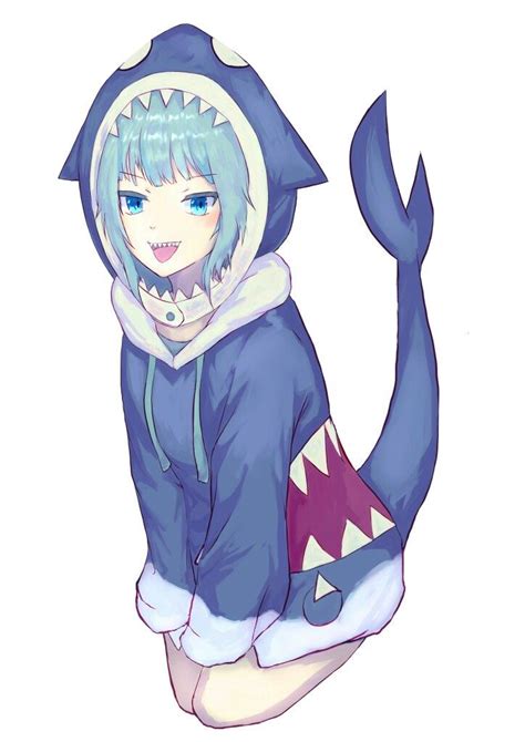 Pin By Bay Tyo On Gawr Gura Collection Shark Pictures Anime Shark