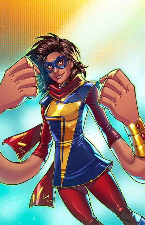 Ms Marvel Kamala Khan By JamieFayX Deviantart Com On DeviantArt Comic Heroes Marvel Heroes