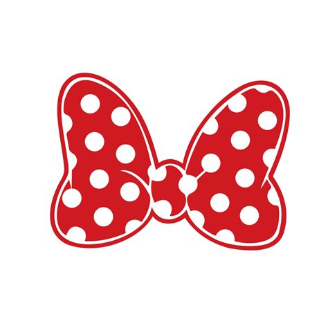 Download Minnie Mouse Polka Dot Bow graphics design by vectordesign ...