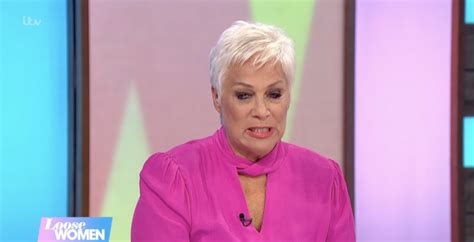 Loose Women Star Denise Welch Declares Shes Sick Of It After Row