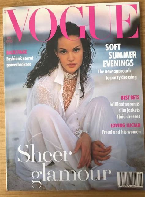 Vogue Uk June 1993 Birthday T Present Original British Vintage