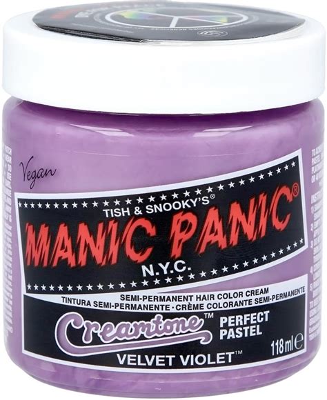Manic Panic Semi Permanent Hair Color Cream Velvet Violet