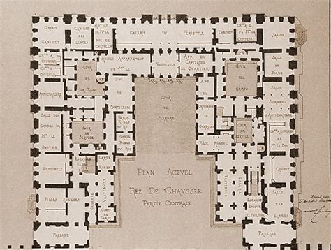 The downside of versailles' fame and beauty are the crowds and the long lines to visit the palace. 42 best Versailles - Floor Plans images on Pinterest ...