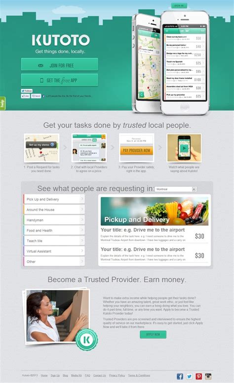 Your resource to discover and connect with designers worldwide. 30 Beautiful Mobile App Websites for Design Inspiration