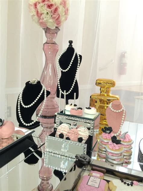 You can also order them from etsy , piece of cake! Modern Chic Chanel Baby Shower - Baby Shower Ideas ...