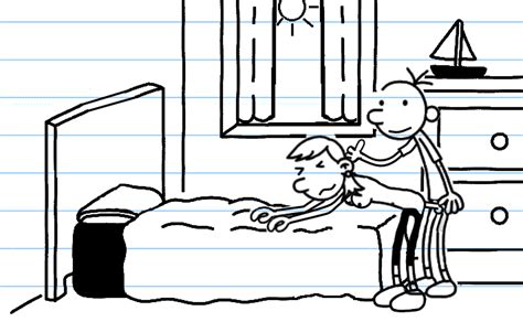 Greg Heffley Coloring Pages