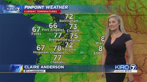 Kiro 7 Pinpoint Weather Video For Sat Evening Kiro 7 News Seattle