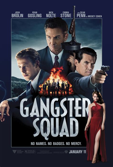 Ryan Gosling Sean Penn And Josh Brolin Have No Mercy In Gangster
