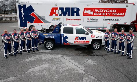 Amr Named Sponsor Of Indycar Safety Team Official Ambulance Provider