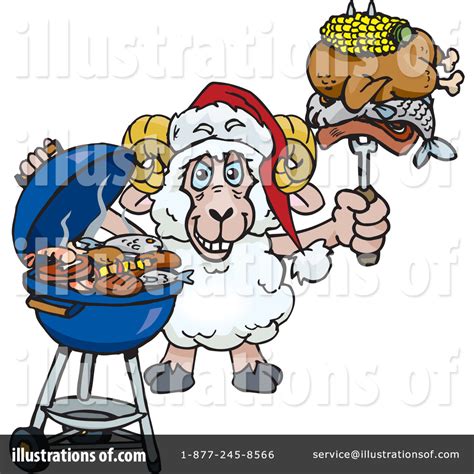 Barbecue Clipart 70188 Illustration By Dennis Holmes Designs