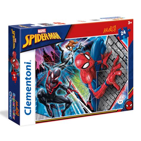Clementoni Puzzle Maxi 24 Spider Man Sparkys