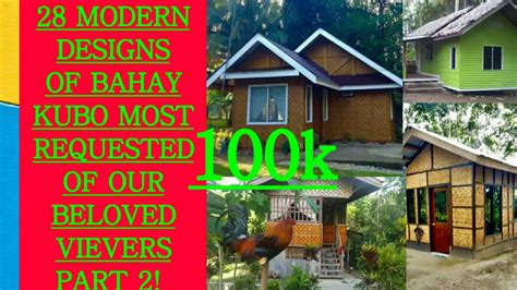 100k 28 Designs Of Modern Bahay Kubo Most Requested Of Our Beloved