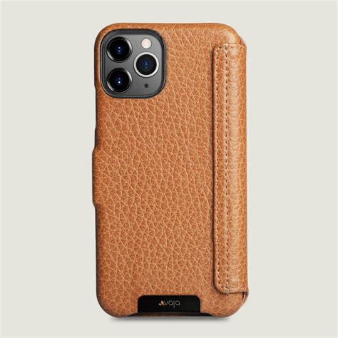 Folio Iphone 11 Pro Leather Case Great Protection Style Vaja
