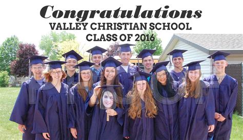 Valley Christian School Photo Library Graduation 2016