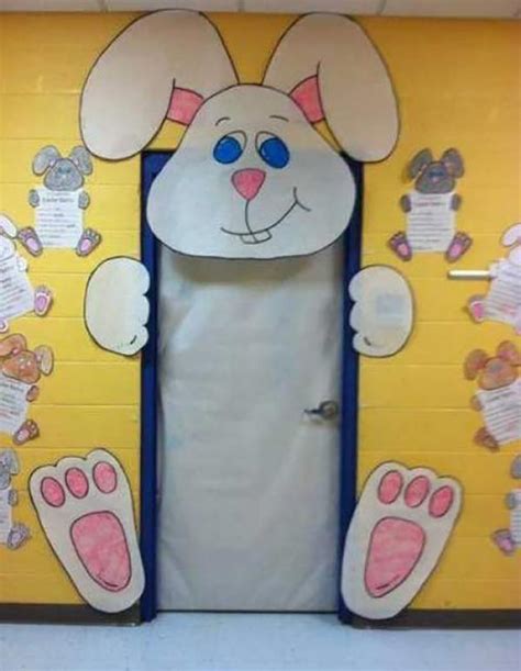 Cute Easter And Spring Decorations For Classroom Door