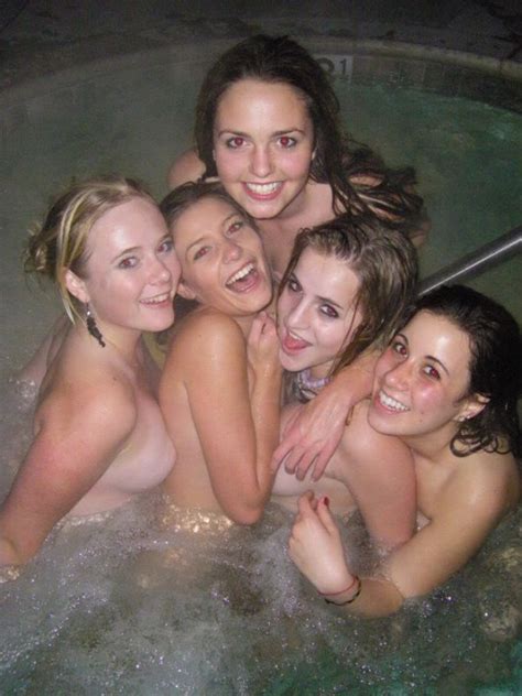 Hot Tub Party Porn Photo