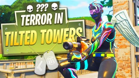 The Tilted Towers Terror Ps4 Pro Fortnite Br Youtube