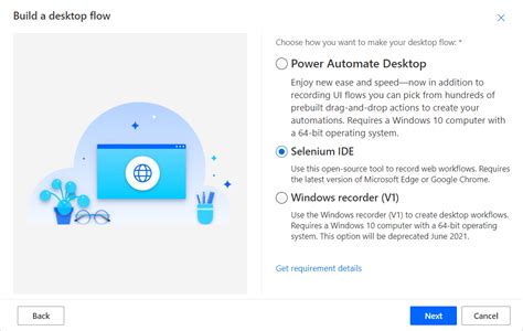 Saiba Como Criar Fluxos Do Selenium IDE Para Sites Power Automate Microsoft Learn