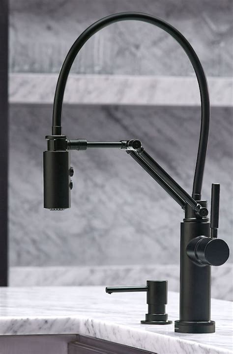 We may earn an affiliate commission when you buy through links on our site. Brizo_faucet_kitchen_matte_black_761x500 | Kitchen & Bath ...