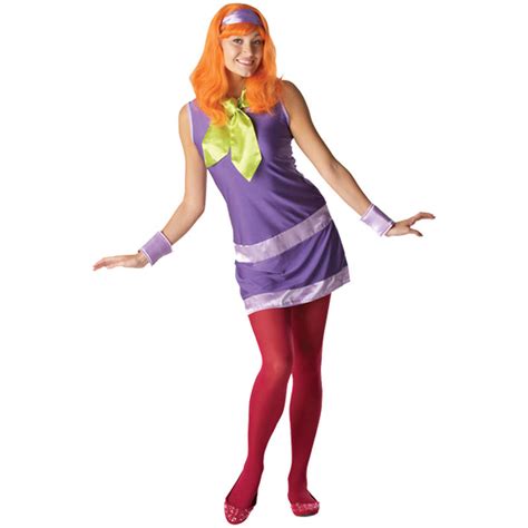 Ladies Scooby Doo Daphne Fancy Dress Party Halloween Convention Costume