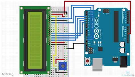 In 16x2 lcd there are 16 pins over all if there is a back light, if there is no back light there will be 14 pins. Arduino LCD: How to Connect a Liquid crystal display up to the Arduino