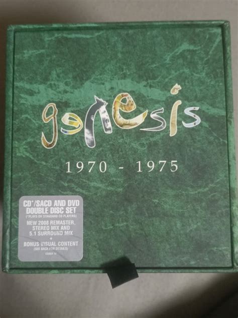 Genesis Genesis 1970 1975 Cds And Dvds Limited Catawiki