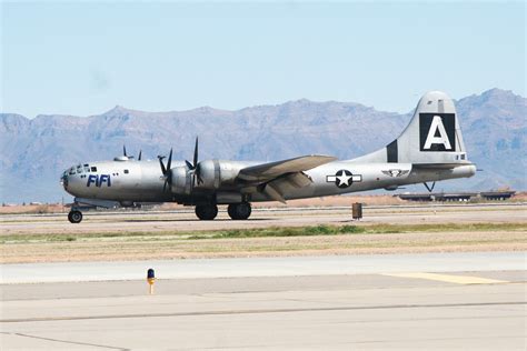 History In Flight Last Operational B 29 Superfortress Bomber Visits