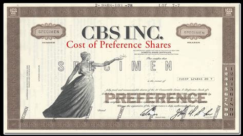 Preference shares are shares having preferential rights to claim dividends during the lifetime of the company and to claim repayment of capital on wind up. Cost of redeemable preference shares - YouTube