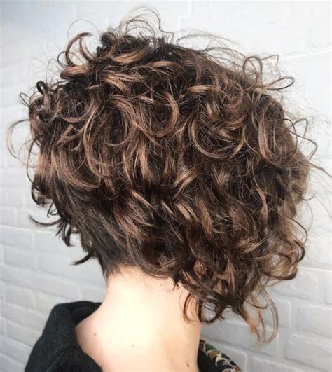 stacked curly bob with short nape bob haircut curly short curly bob hairstyles curly hair styles