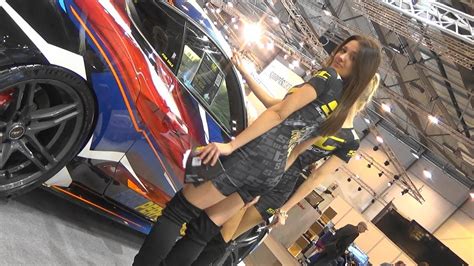 Ford Mustang Mk5 Sexy Hostess Essen Motor Show 2019 Youtube