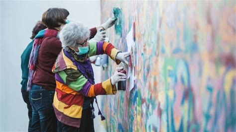 Art Knows No Age Limit Seniors Take Up Graffiti In Lisbon Cbc Radio
