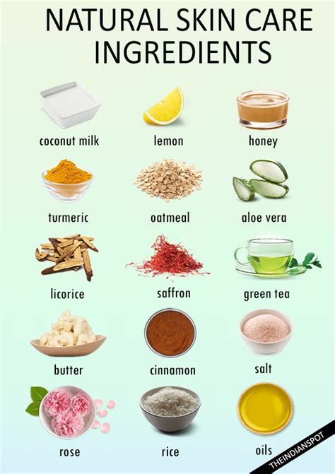 Best Ingredients To Look For In Natural Skin Care Products
