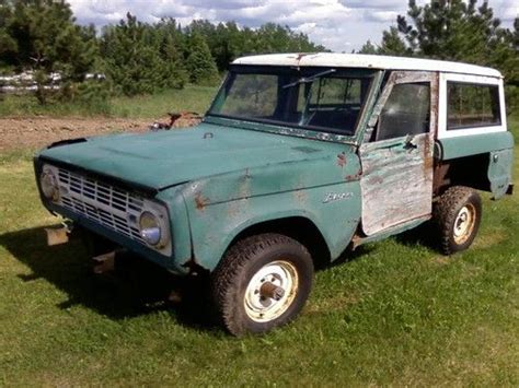 Buy Used 1966 Ford Bronco Classic 66 77 In Crandon Wisconsin United