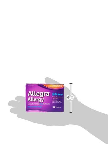 allegra adult 24hr non drowsy antihistamine 30 tablets fast acting allergy symptom relief 180