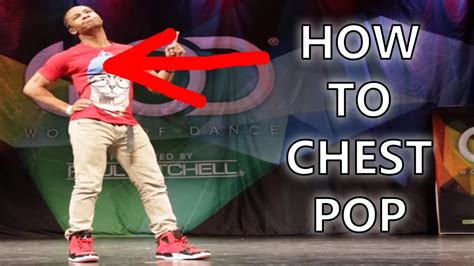 How To Chest Pop Popping Dance Tutorial For Begginers Youtube