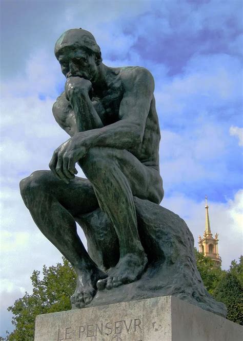 most famous sculptures that everyone must see the thinker statue rodin museum rodin the thinker