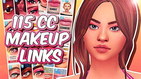 The Sims 4 MAXIS MATCH MAKEUP COLLECTION Custom Content Showcase