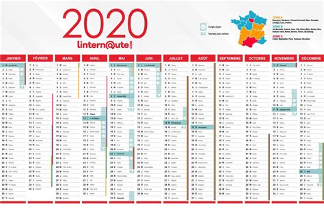 Calendrier Scolaire 2021 Zone B Besancon Vacances Scolaires 2020 2021