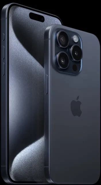 Apple Iphone 15 Pro Max 256gb Blue Titanium Unlocked Pre Order