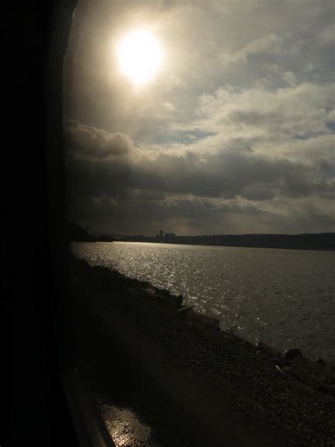 Hudson River Southbound Train Paul Comstock Flickr