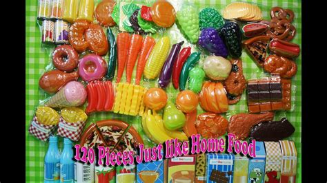 Kids will have fun while learning way around the cash register's. Just like Home 120 Pieces Food - Meat Meat seafood bakery ...