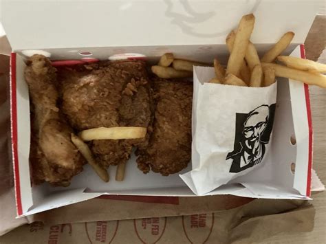 $1 oysters, 50 cent clams, 12 pm to 2 pm. KFC Tuesday Special Deep Fried Chicken with Fries (Surrey ...