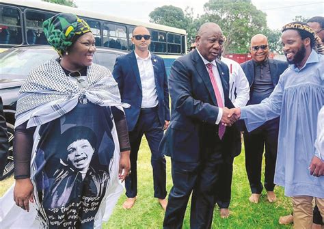 Ramaphosa Promises To Build Houses For Shembe Followers The Witness