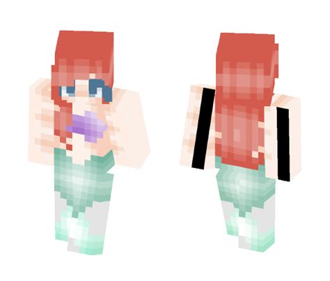 Download Ariel The Little Mermaid Minecraft Skin For Free
